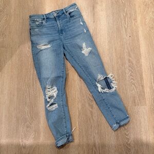 Abercrombie super skinny ankle high rise